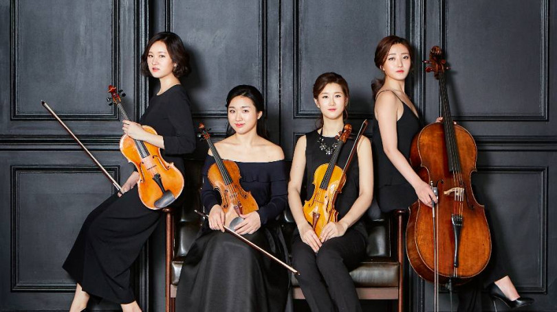Quartetto coreano Esmé e Simone Gramaglia in Basilica a Crea